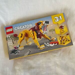 LEGO Creator 3-in-1 Wild Lion - Ostrich - Warthog ❤️ Set - #31112